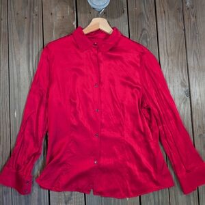 Calvin Klein Silk Blouse 14